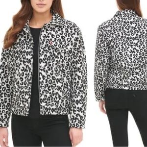 Levi’s Coat/Jacket Leopard Trucker